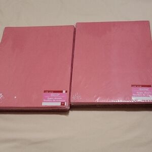 2 Packs Pink Foam Sheets